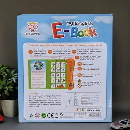 KIDS PREMIUM ENGLISH E-BOOK | SOUND, SPEAKING & LEARNING BOOK | AGE 3+