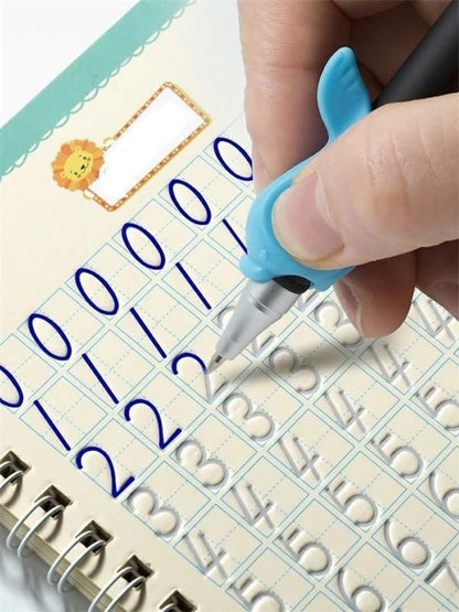 SANK MAGIC PRACTICE COPYBOOKS FOR KIDS – ALPHABET, NUMBERS, DRAWING & MATH – AGES 3+