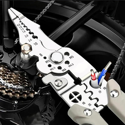 Multifunctional 8-in-1 Nail Breaker Pliers & Multi-Tool