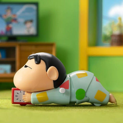 Shin-chan Wind-Up Alarm Hug Toy