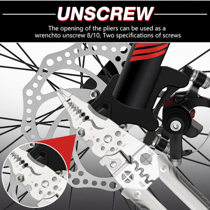 Multifunctional 8-in-1 Nail Breaker Pliers & Multi-Tool