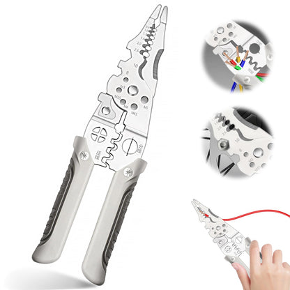 Multifunctional 8-in-1 Nail Breaker Pliers & Multi-Tool